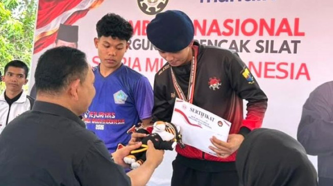 Bripda Rifqi Fakhran Almas Raih Perunggu Kejurnas Pencak Silat, Harumkan Nama Polda Jambi
